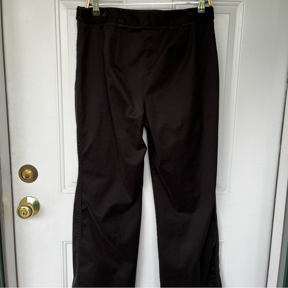 •Ann Taylor• Flat Front Black Dress Pants - Size 10 - Picture 6 of 9